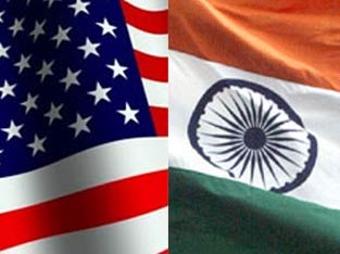 US India Flag