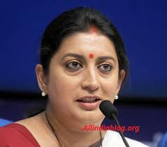 Smt. Smriti Irani indianbureaucracy