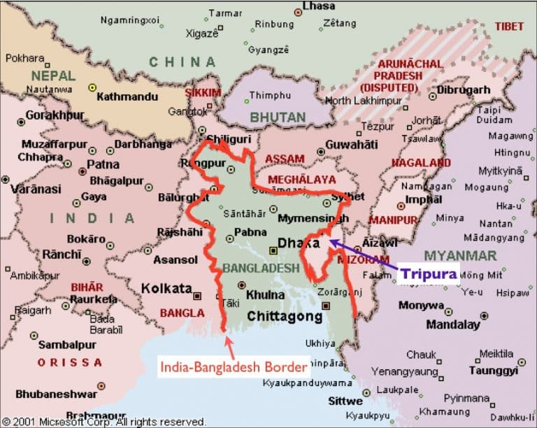 India-Bangladesh-border-map_indianbureaucracy