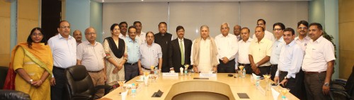 Photo - MoS UD visit to NBCC Corporate Office