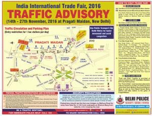 traffic-advisory-for-india-international-trade-fair-2016-indian-bureaucracy