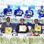 The Union Minister for Health & Family Welfare, Shri J.P. Nadda releasing the Kayakalp coffee table book, at the National Felicitation Ceremony of Kayakalp awardees (2016-17), in New Delhi on February 15, 2017.
The Secretary (Health), Shri C.K. Mishra, the DGHS, Dr. Jagdish Prasad and other dignitaries are also seen.