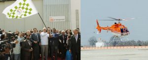 The Union Minister for Civil Aviation, Shri Ashok Gajapathi Raju Pusapati at the dedication ceremony of the First Integrated Heliport to the Nation, at Rohini Heliport, in Delhi on February 28, 2017. The Lieutenant Governor of Delhi, Shri Anil Baijal, the Secretary, Ministry of Civil Aviation, Shri R.N. Choubey and the Member of Parliament, Shri Udit Raj are also seen.