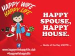 Happy spouse, happy house-IndianBureaucracy