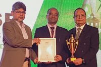 N L Sharma Director SJVN Recieving Awards -indianBUreaucracy