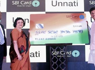 Piyush Goyal launching the SBI Card UNNATI-IndianBureaucracy