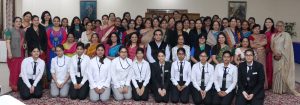 Shri Piyush Tiwari with ITDC Women Brigade-IndianBureaucracy