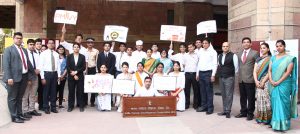 AIHTM students with Mr Pradip K Das DF ITDC-IndianBureaucracy
