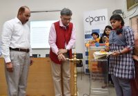 Rajiv Aggarwal lighting the lamp to launch the IPR -indianbureaucracy