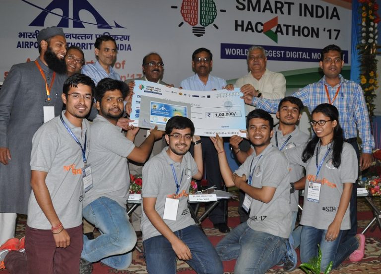Smart India Hackathon 2017 held at CATC, Allahabad-IndianBureaucracy