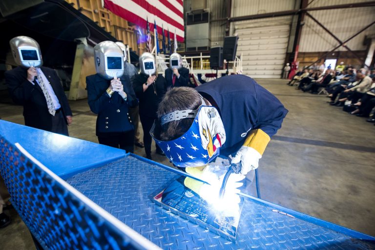 Lockheed Martin LCS 19 Keel Laying