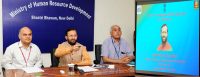 Prakash Javadekar launching Anti ragging Mobile Application -indianbureaucracy