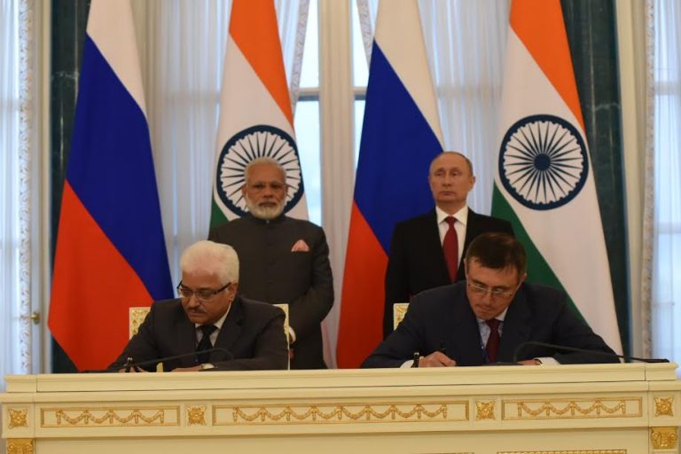 India, Russia sign Saint Petersburg Declaration