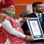 Modi presented certificat