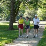Regular brisk walks