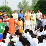 Vijay Goel at flag-off
