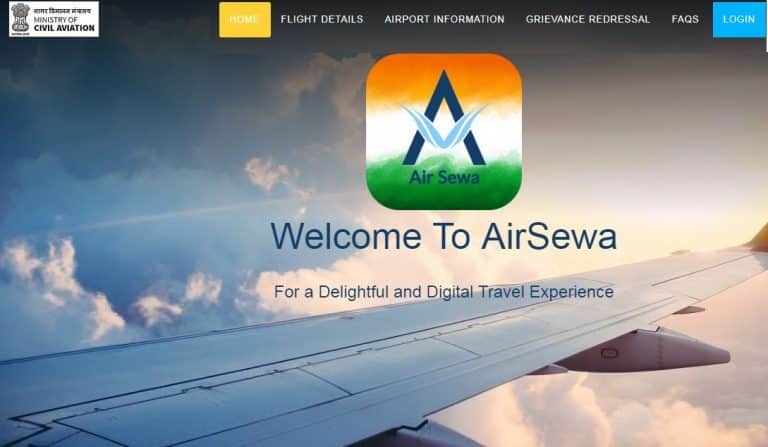 air sewa portal