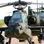 6 Apache attack helicopters