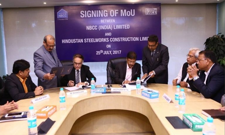 NBCC inks MoU