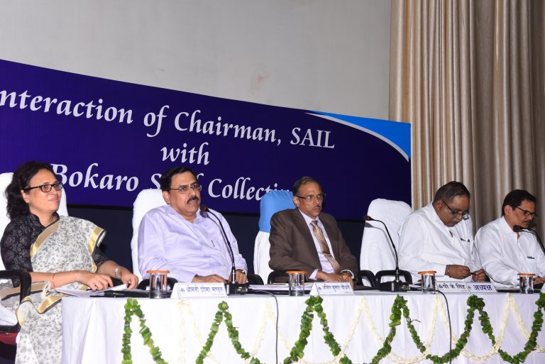 SAILSAIL, Mr. P K Singh  visited Bokaro Steel Plant -indianbureaucracy