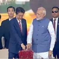 Modi and Japanese PM