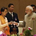 Modi meets Suu Kyi