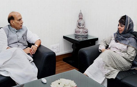 CM Jammu and Kashmir meets Home Minister - indian Bureaucracy