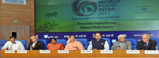 Conference for World Food India 2017