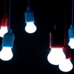Using LED lights