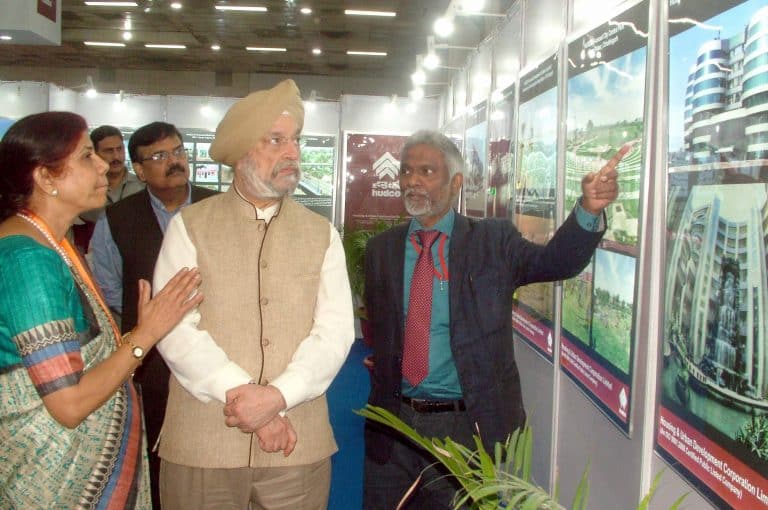 Hardeep S Puri inaugurates HUDCO Build Tech 2017