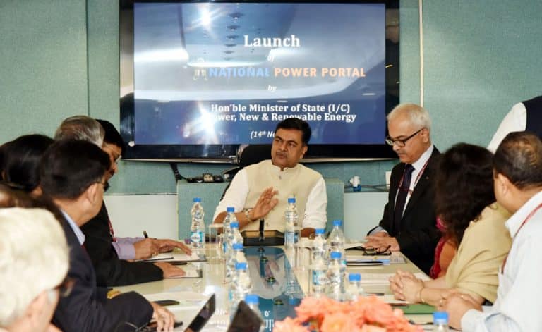 National Power Portal , A single point interface for all Power Sector