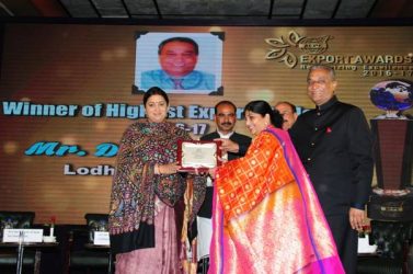 22nd AEPC Export Awards 2016-17