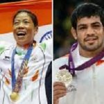 Sushil Kumar and Mary Kom