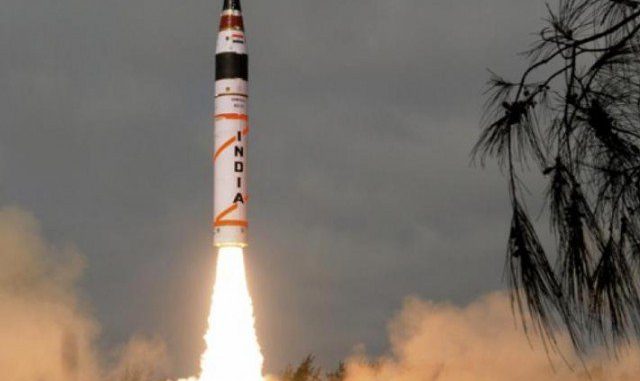 Agni-II ballistic missile-I