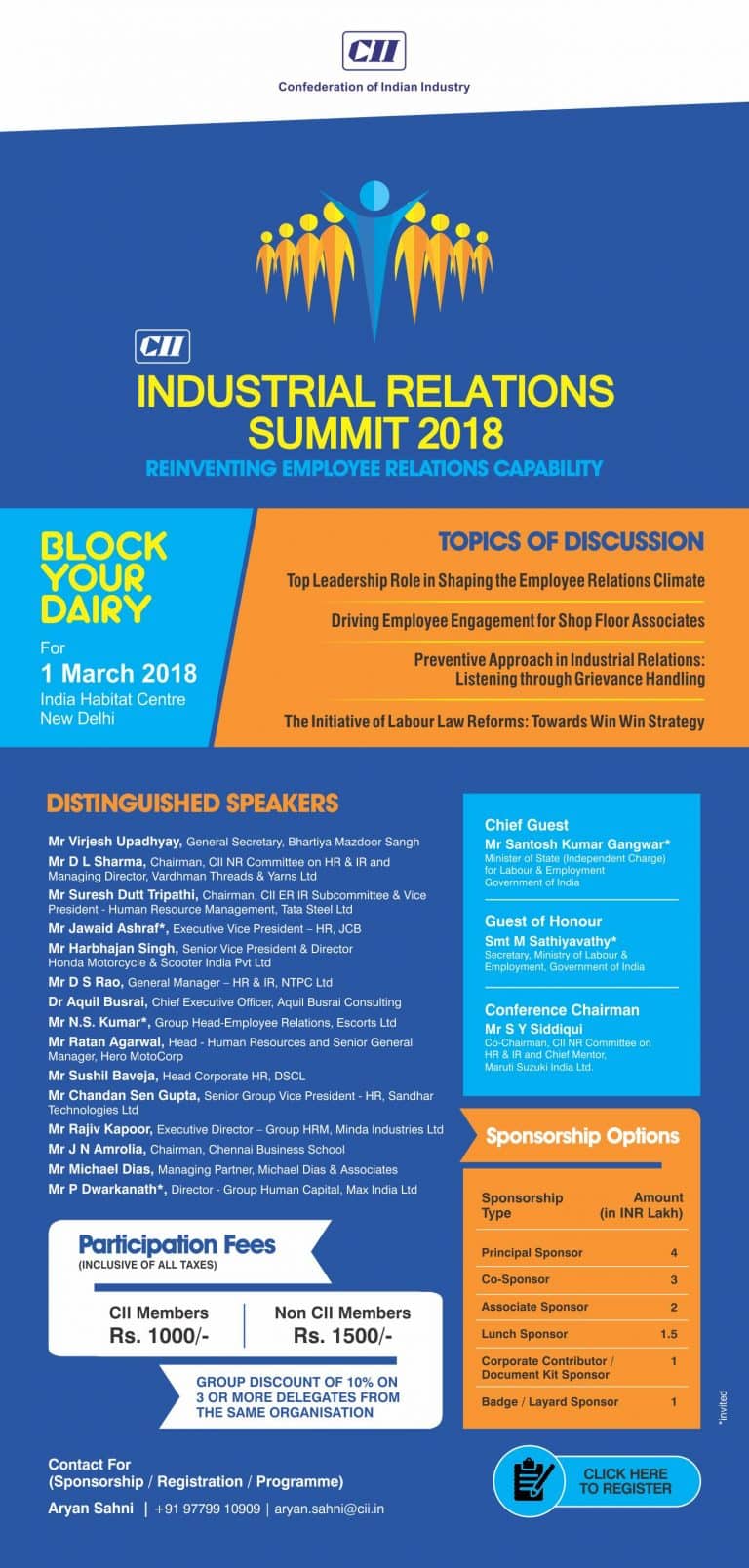 CII Industrial Relations Summit 2018