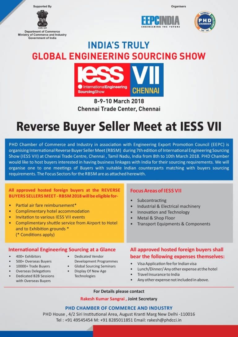 Reverse Buyer Seller Meet at IESS VII