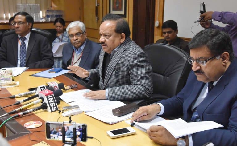 Union Minister Harsh Vardhan