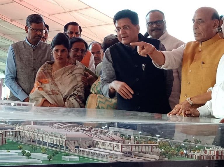 Home Minister lays foundation stone