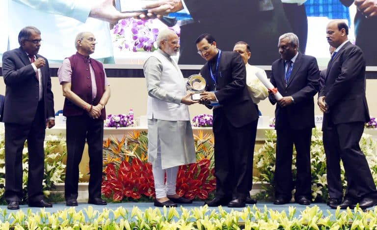 Milind Ramteke & Arun Bhattacharjee awarded on Civil Service Day