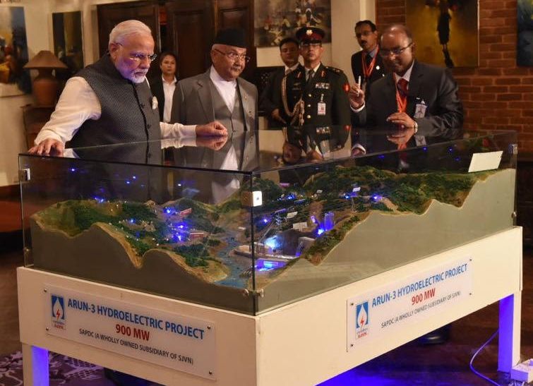 Project jointly laid by India and Nepal PM