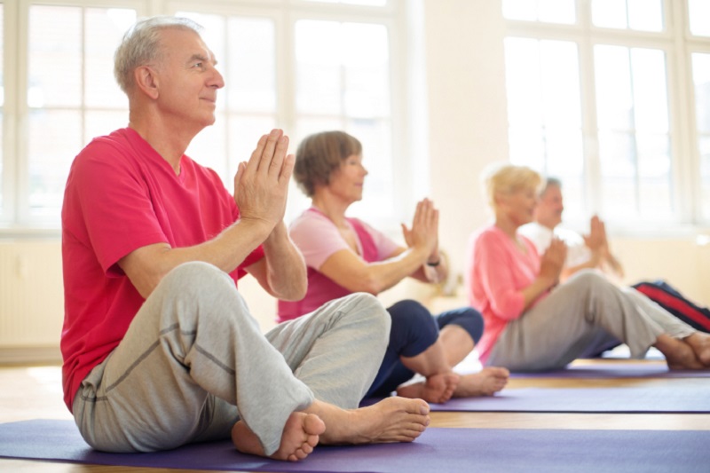 seniors stick to fitness routines