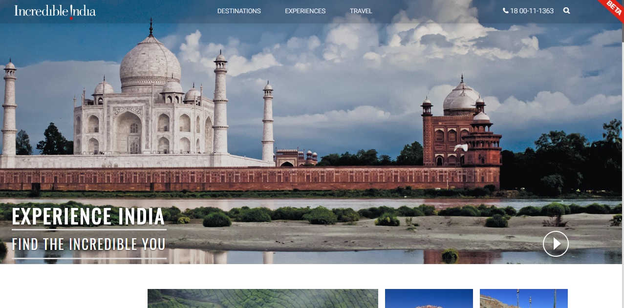 Incredible India website