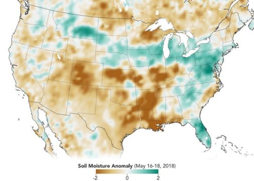 NASA soil moisture