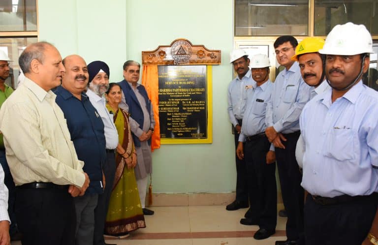 MoS for Coal inaugurates site office & Major Equipment’s for NNTPP at Neyveli