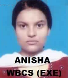 Anisha Jash WBCS