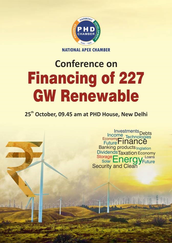 Conference on Financing of 227 GW Renewable