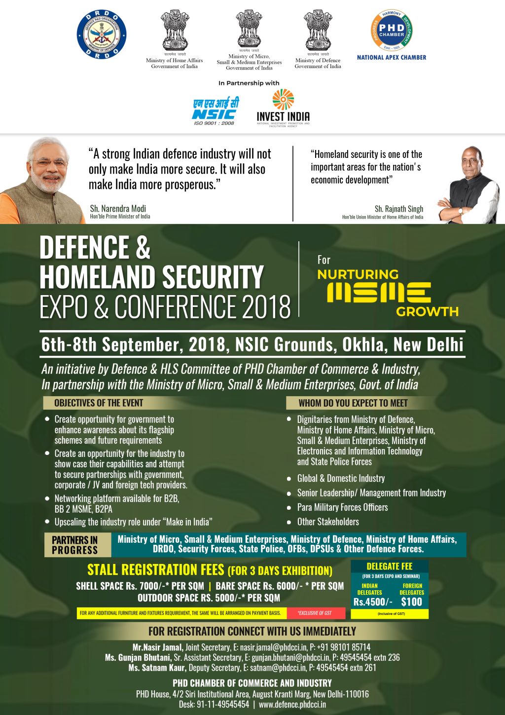 PHDCCI | Homeland Security & Defence Expo 2018