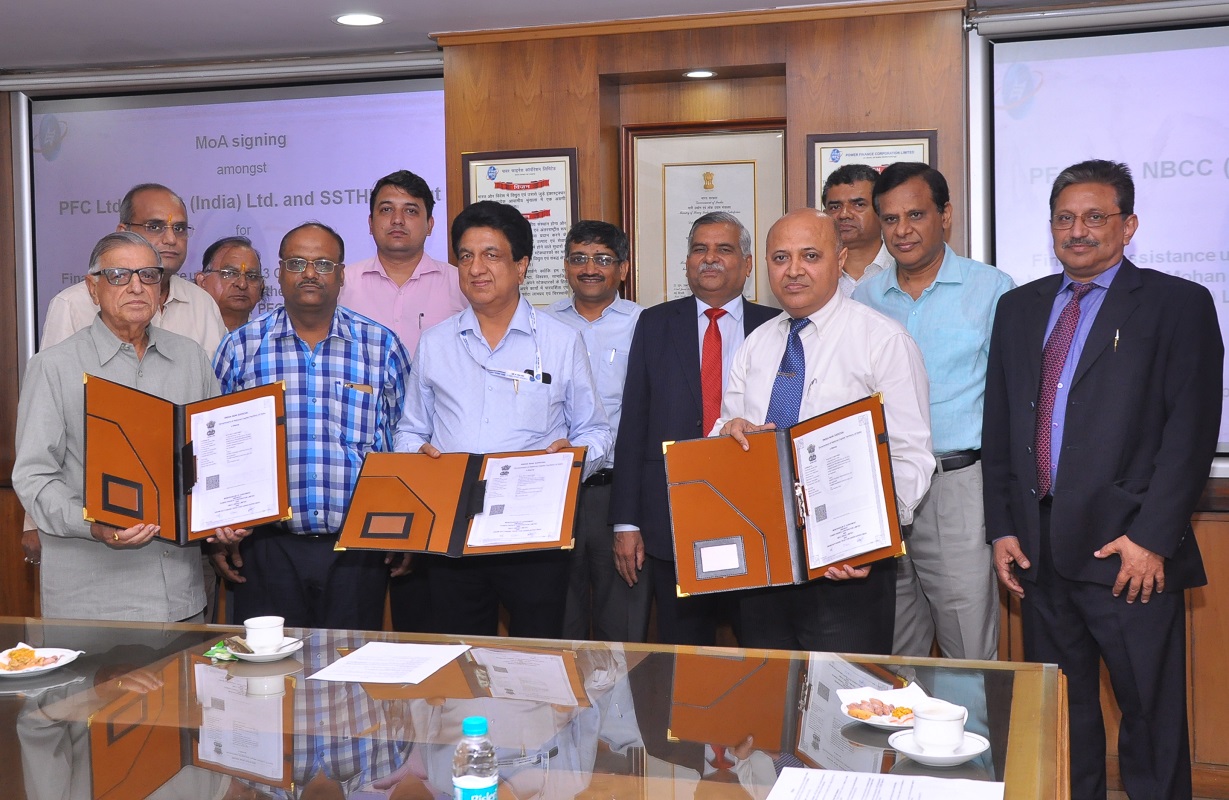 MoA signed among PFC, NBCC & SSTHI