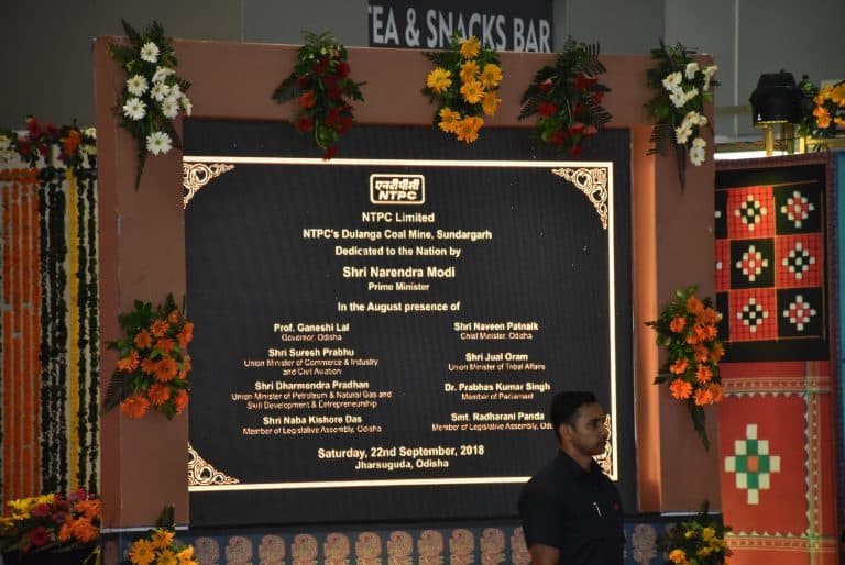 PM dedicates Dulanga coal mine