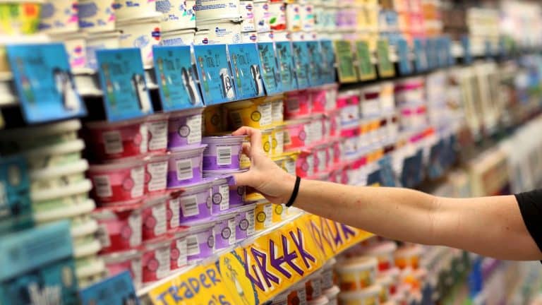 Sugar content of most supermarket yogurts